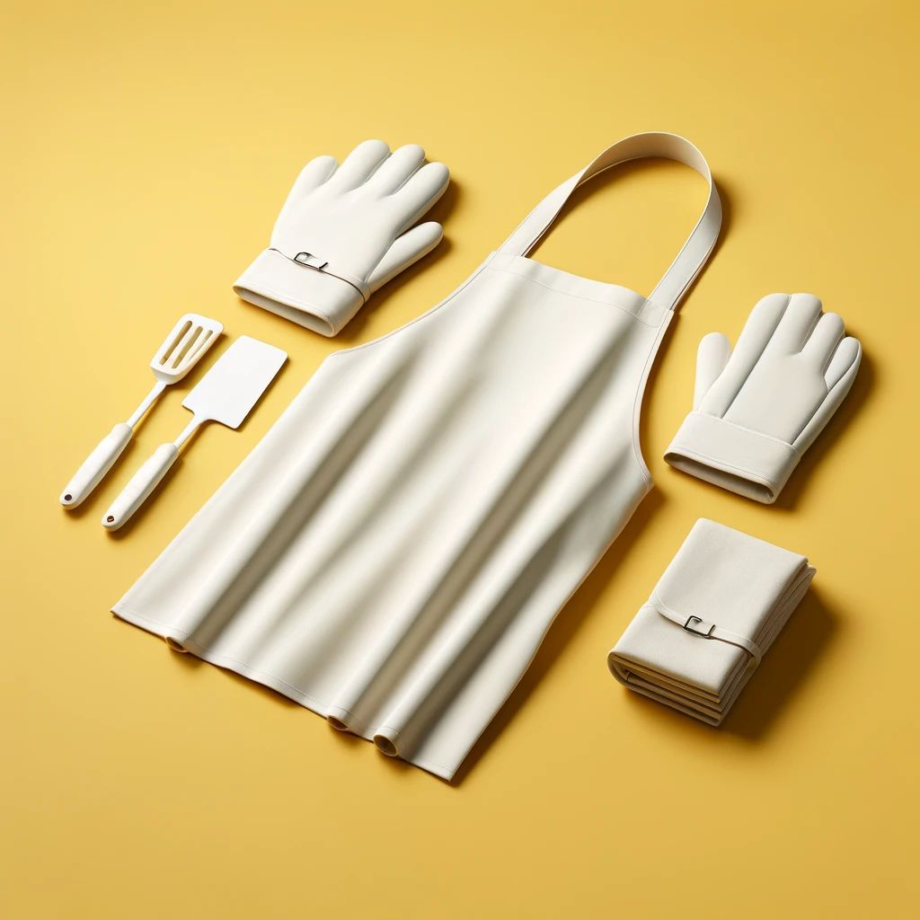 Grembiule e guanti