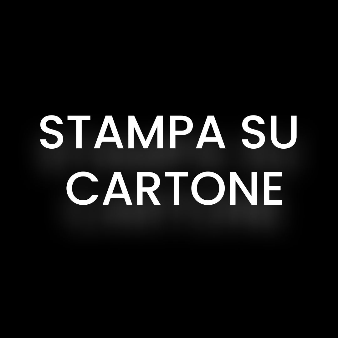 Stampa su Cartone