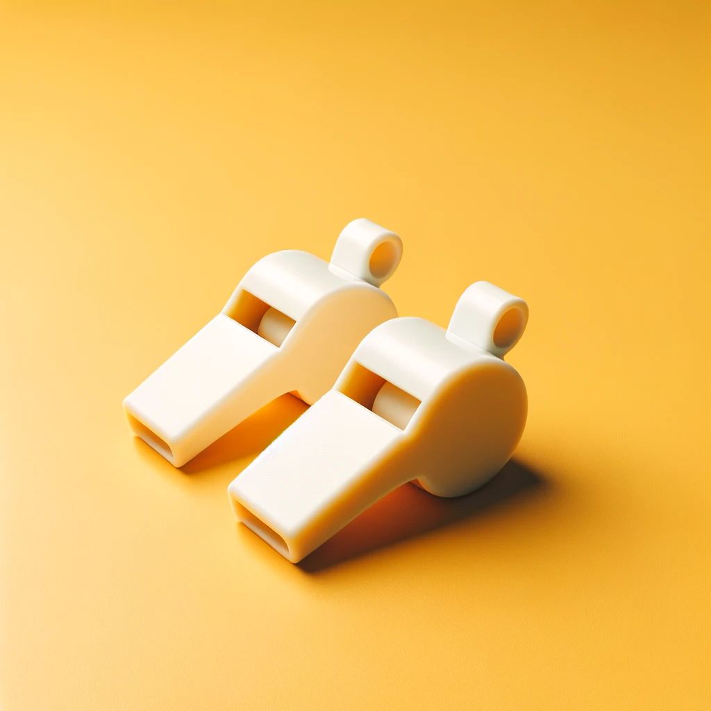 Clappers e fischietti