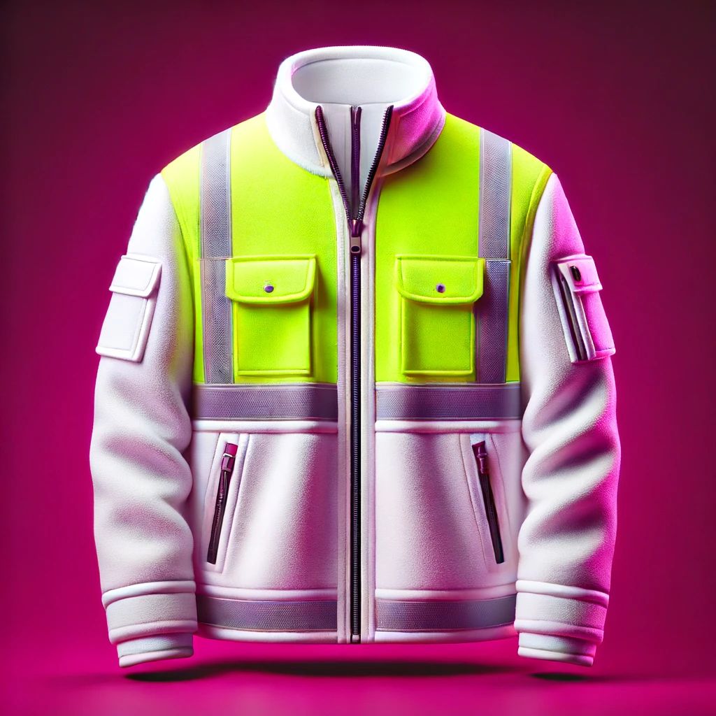 Giacche in pile ad alta visibilità